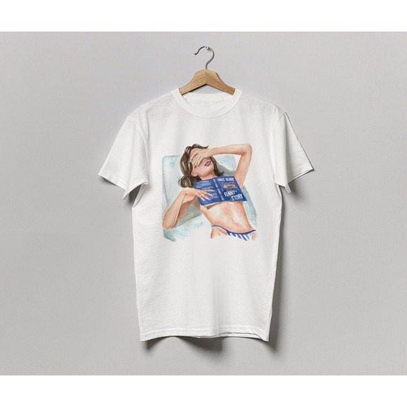 Tops - Funny Story Book T-shirt